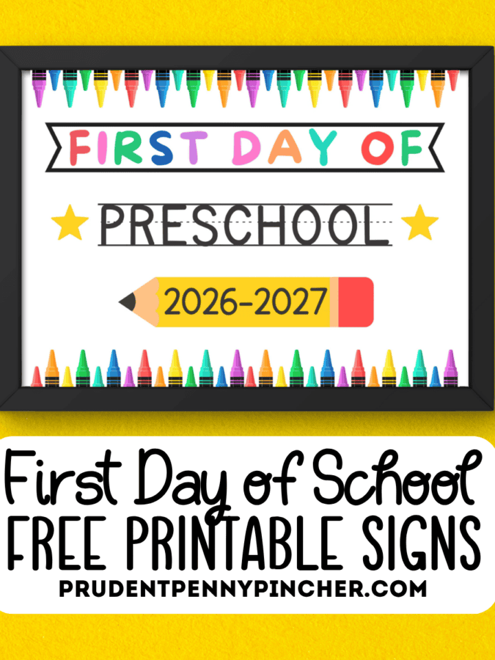 Free Printable Back to School Gift Tags - Prudent Penny Pincher