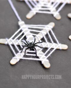 25 Fun Halloween Spider Crafts for Kids - Prudent Penny Pincher