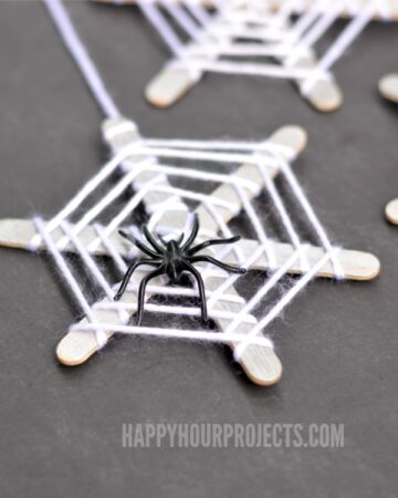 25 Fun Halloween Spider Crafts for Kids - Prudent Penny Pincher