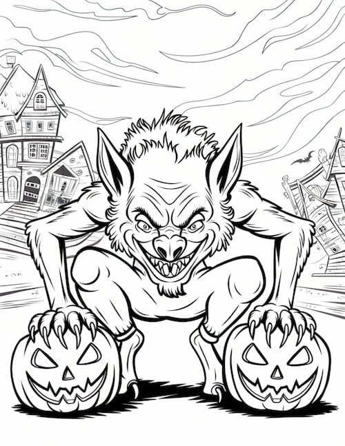 Halloween Wolf
