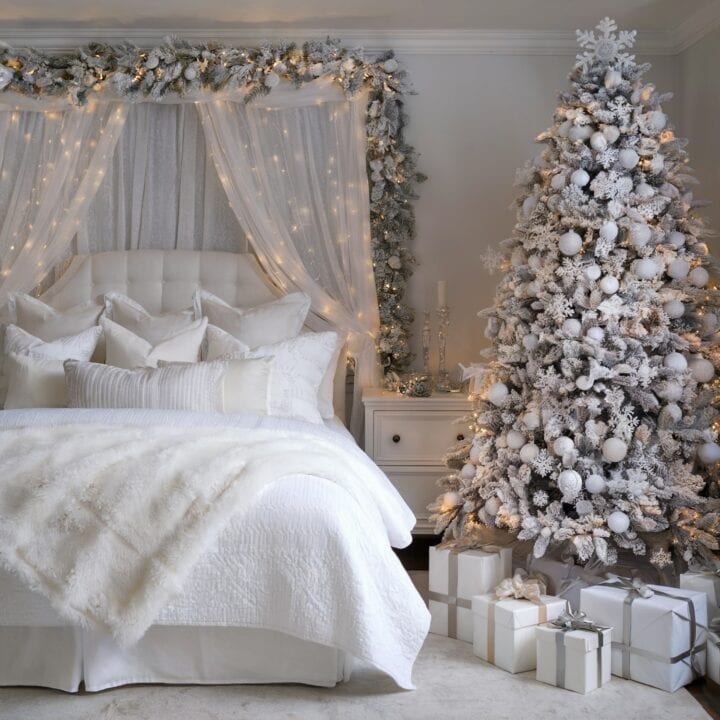 20 Cozy and Festive Christmas Bedroom Decor Ideas - Prudent Penny Pincher