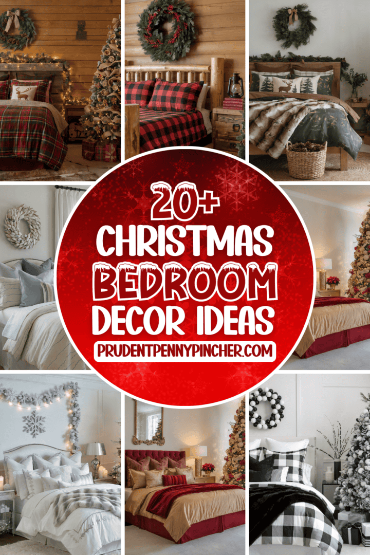 20 Cozy and Festive Christmas Bedroom Decor Ideas - Prudent Penny Pincher