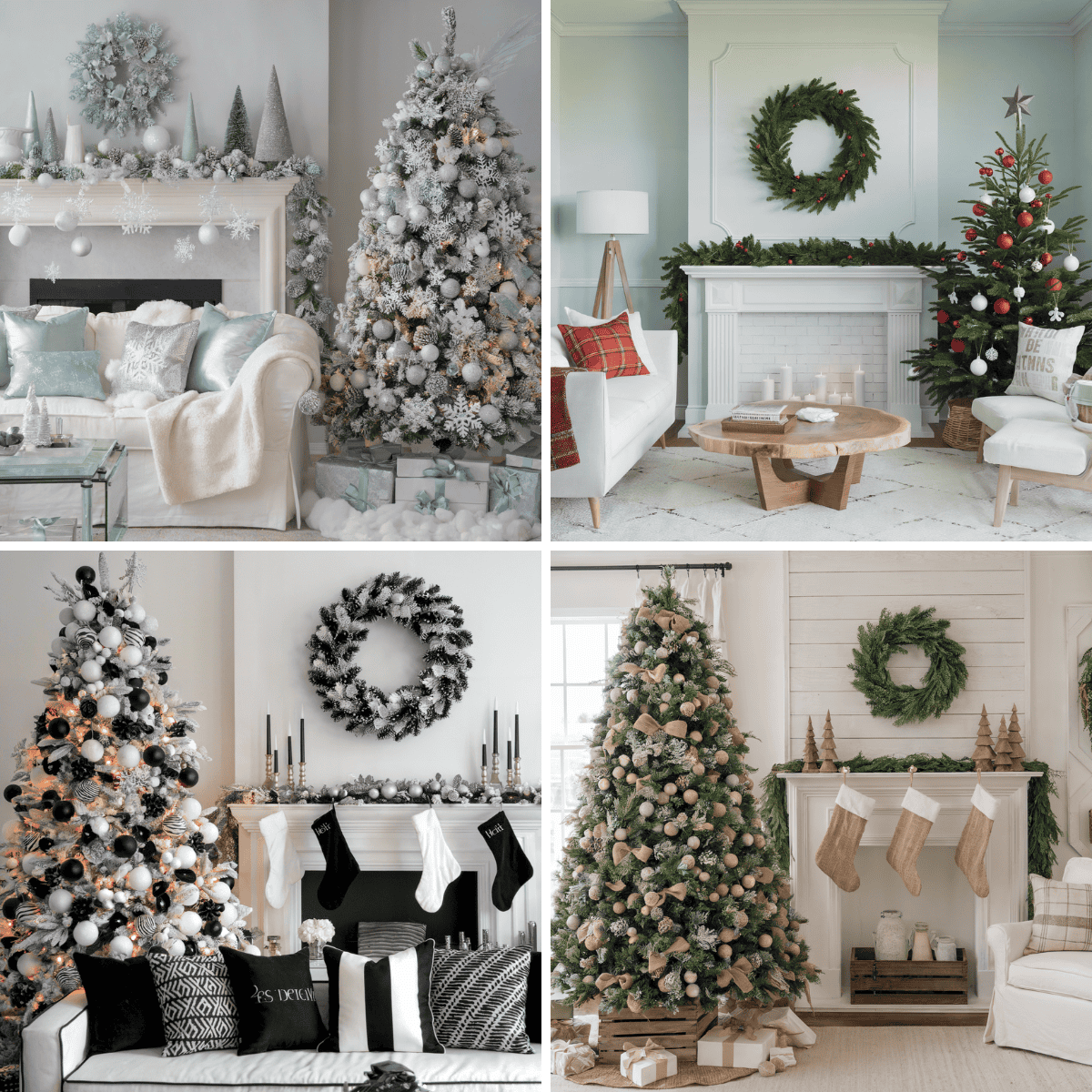20 Festive Christmas Living Room Decor Ideas - Prudent Penny Pincher