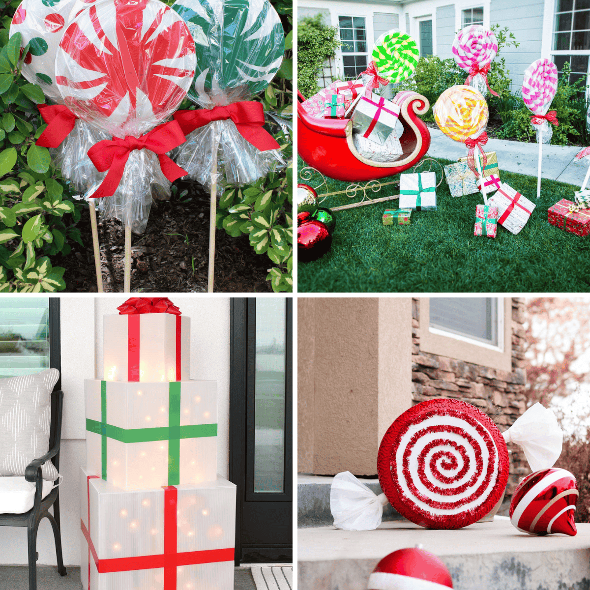 20 Best DIY Christmas Yard Decor Ideas Prudent Penny Pincher