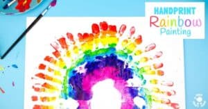 35 Fun and Easy Rainbow Crafts for Kids - Prudent Penny Pincher