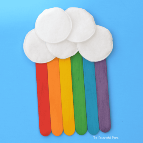 35 Fun and Easy Rainbow Crafts for Kids - Prudent Penny Pincher