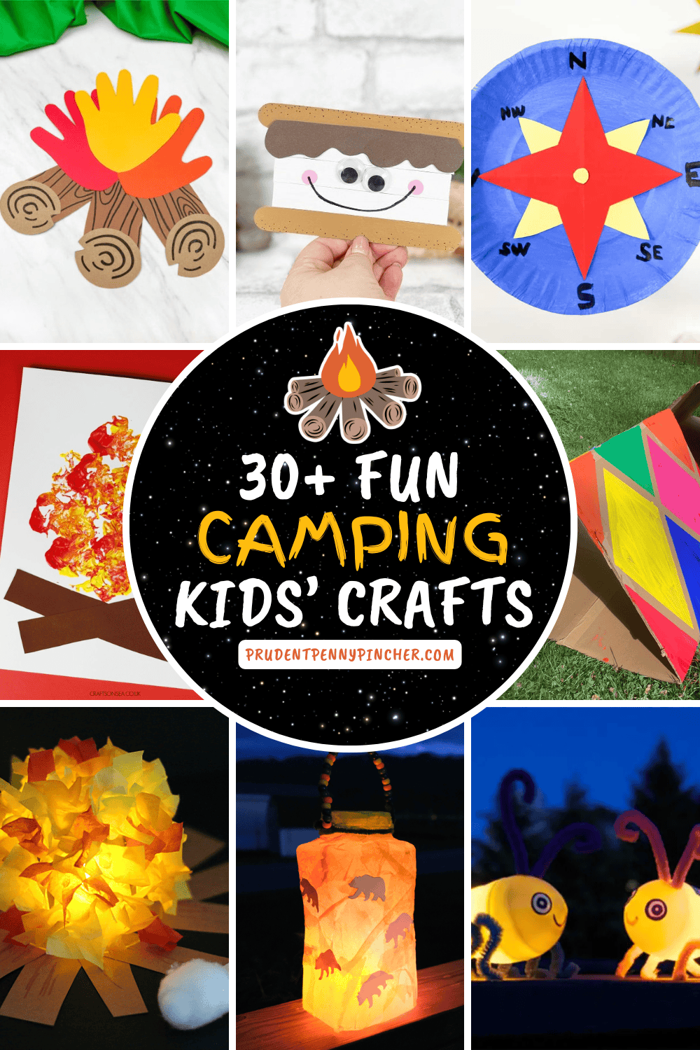 camping crafts for kids of all ages