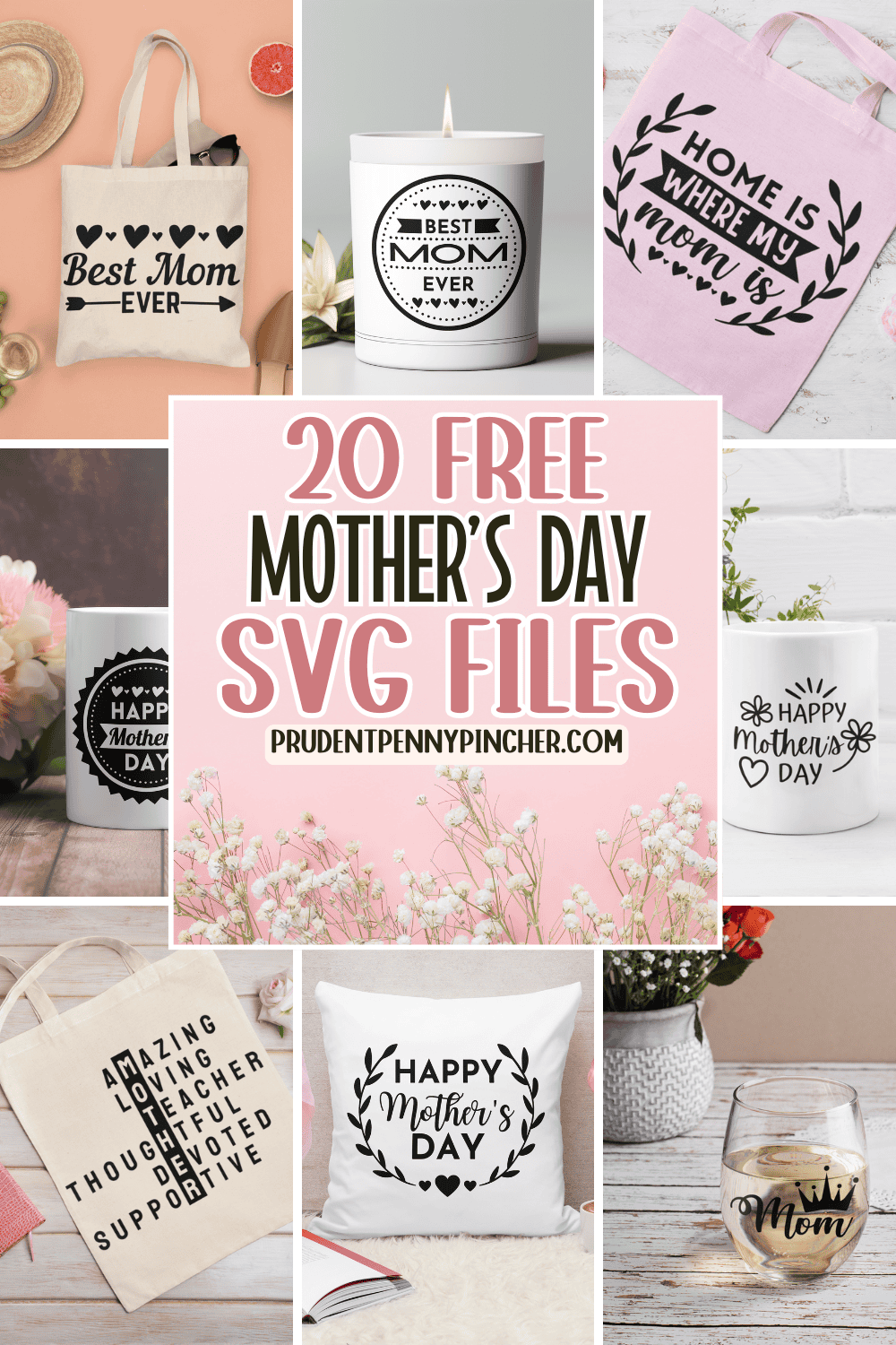 15 Free Mother's Day SVG Files