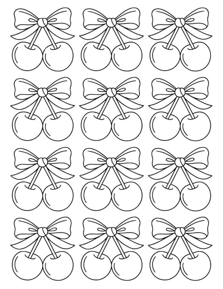 Free Printable Fruit Coloring Pages for Kids - Prudent Penny Pincher