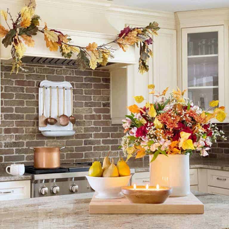 30 Best Fall Kitchen Decor Ideas - Prudent Penny Pincher