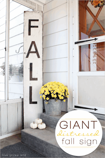 25 Easy DIY Fall Signs - Prudent Penny Pincher