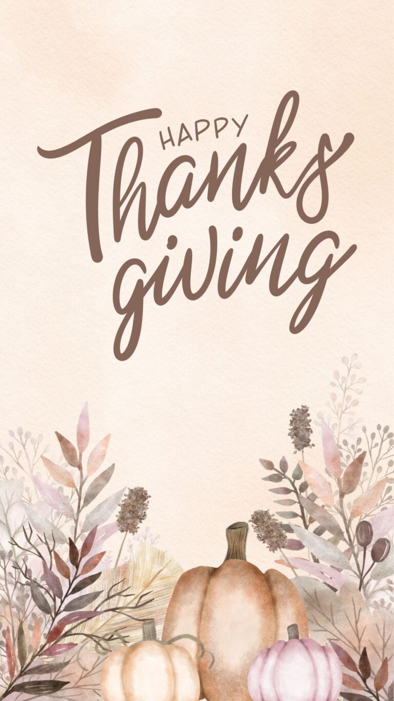 40 Free Thanksgiving Wallpapers for the Phone - Prudent Penny Pincher