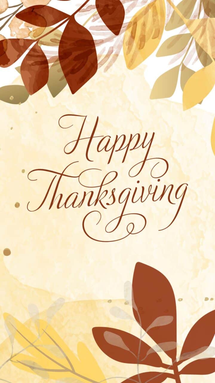 40 Free Thanksgiving Wallpapers for the Phone - Prudent Penny Pincher