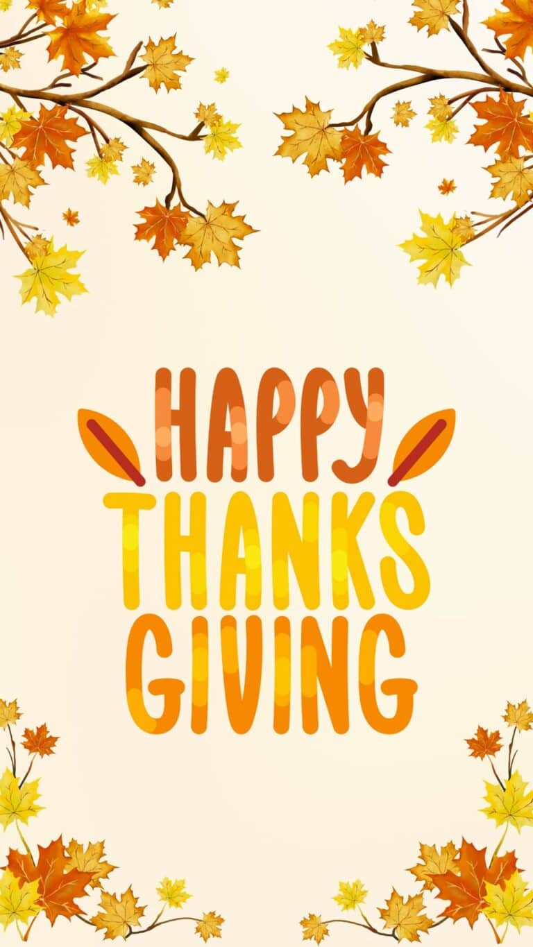 40 Free Thanksgiving Wallpapers for the Phone - Prudent Penny Pincher