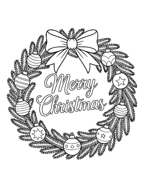 evergreen wreath 