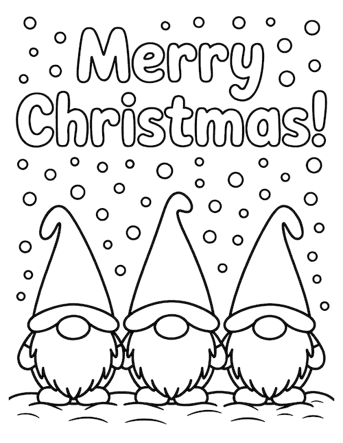 Christmas Gnome Trio