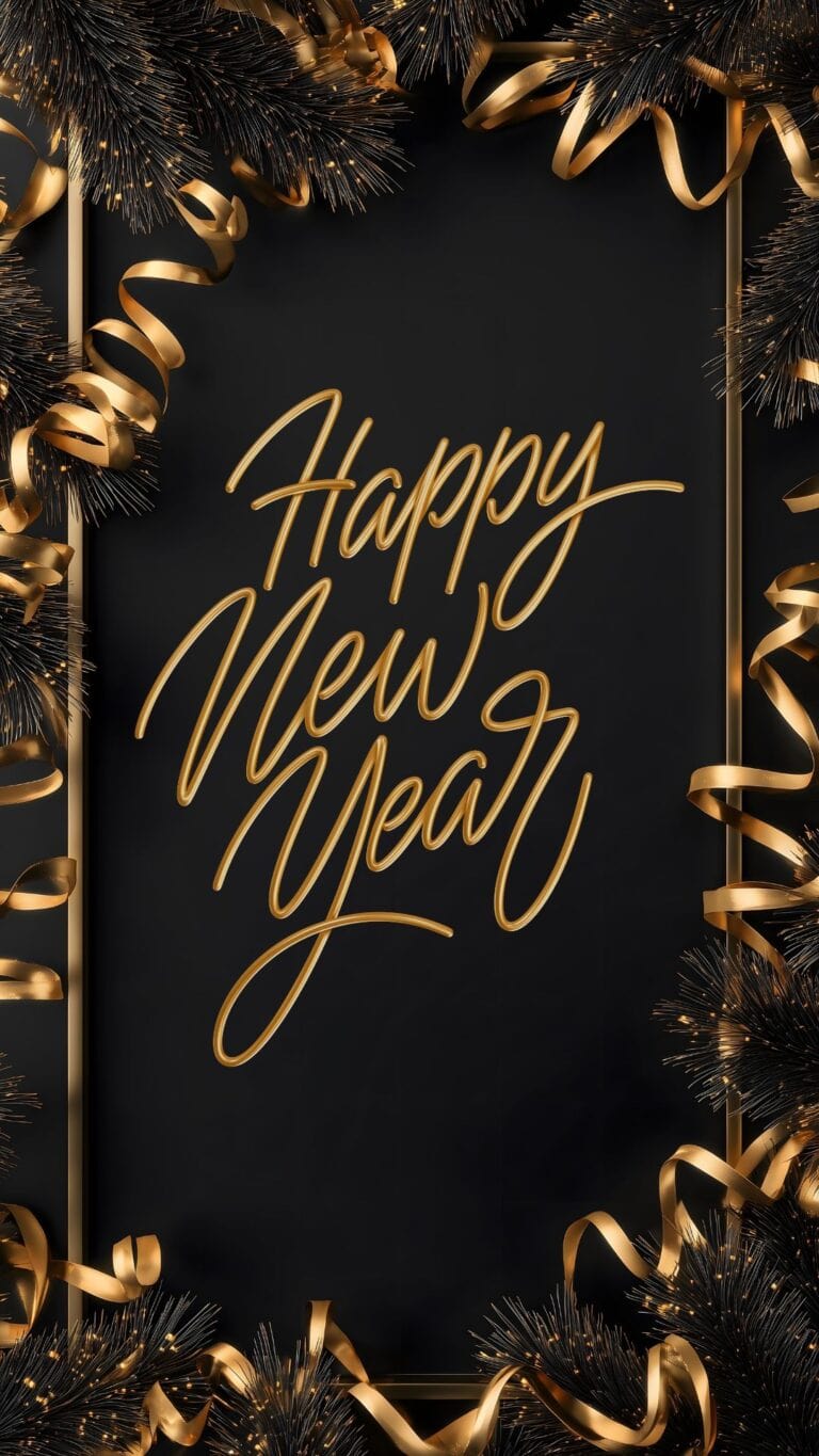 50 Free Phone New Year Wallpapers for 2026 - Prudent Penny Pincher