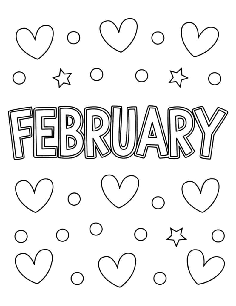 February Hearts and Snow