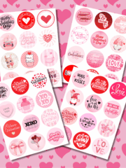 Free Printable Be Mine Valentine Banner - Prudent Penny Pincher