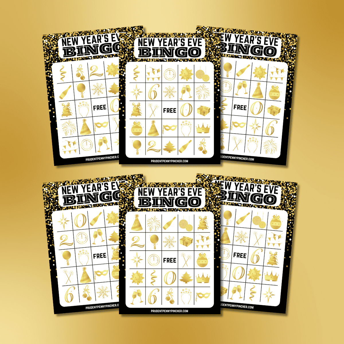 new year bingo featured 2 free printable new year bingo cards for 2026 - prudent penny pincher