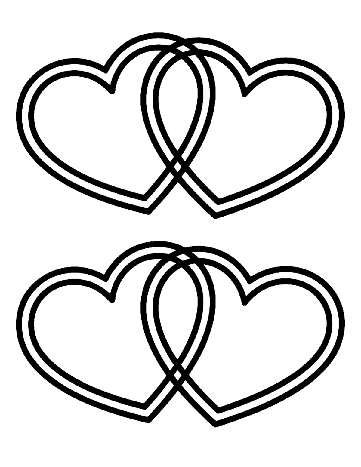 Interlocking hearts