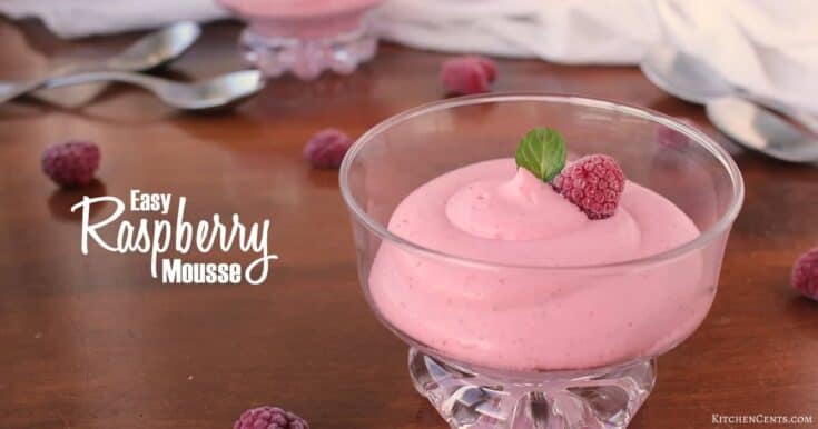 Image for Easy Raspberry Mousse