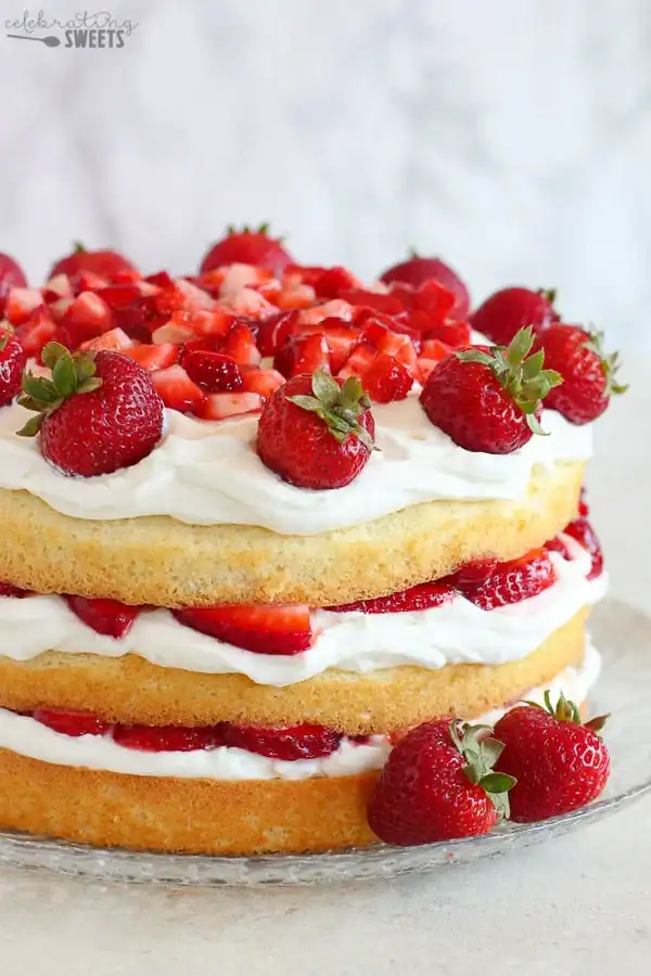 Image for Strawberry Shortcake Cake