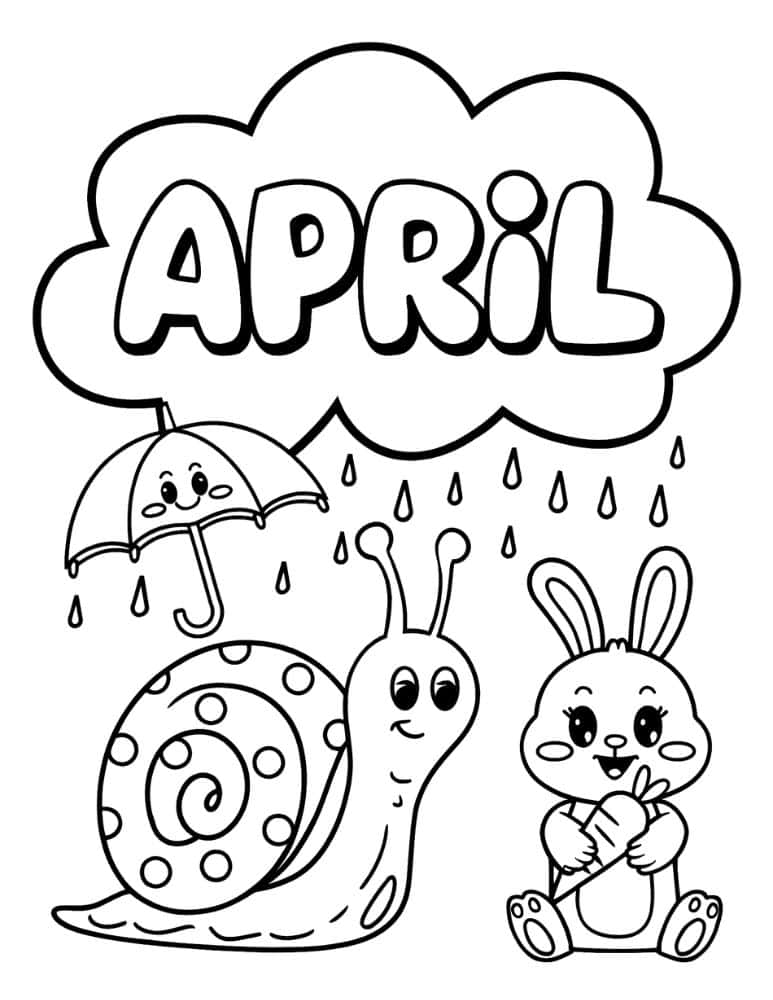 Snail + Bunny Rainy Day Fun