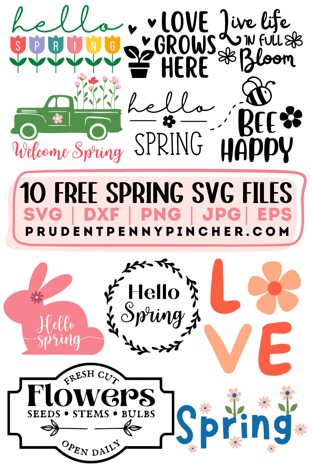 spring SVG designs
