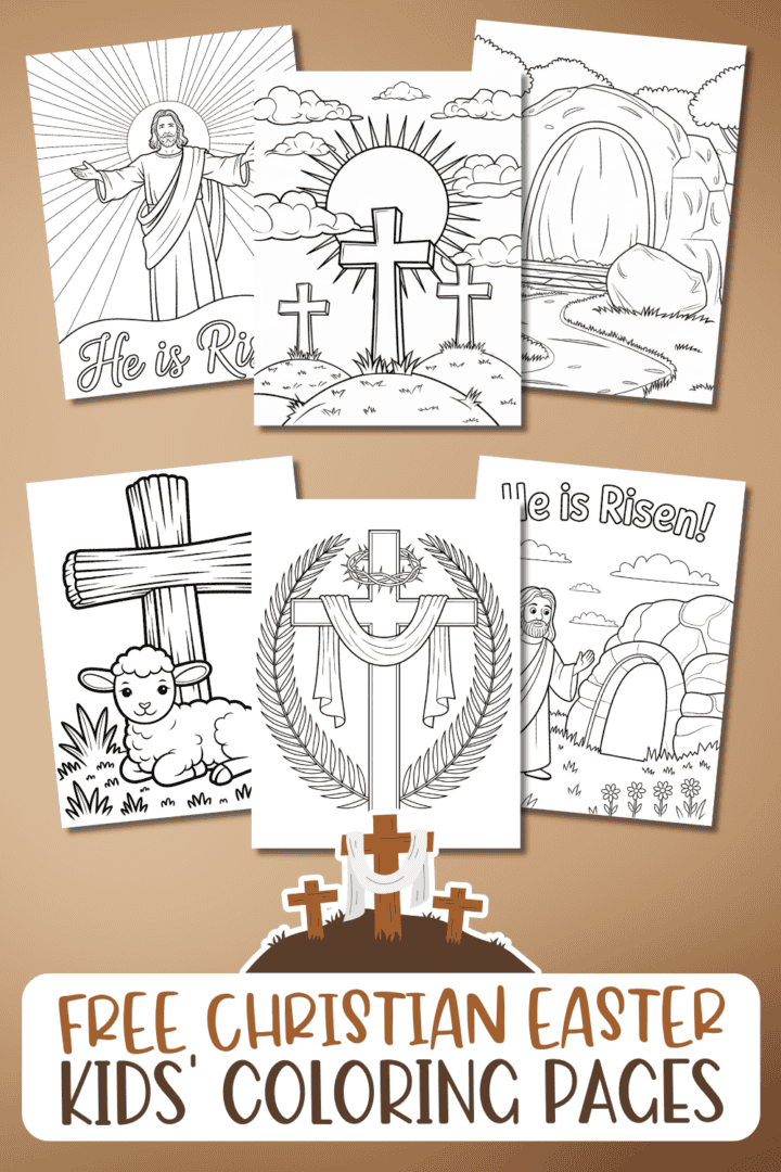 25 Free Religious Easter Coloring Pages - Prudent Penny Pincher