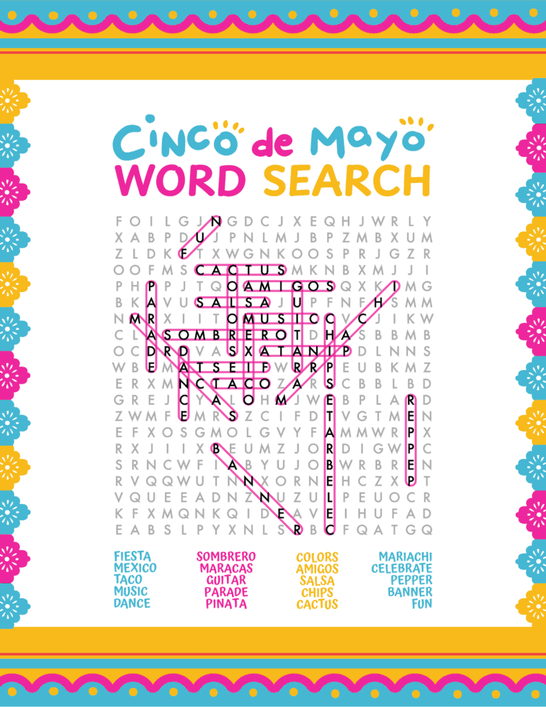 hard printable answer sheet