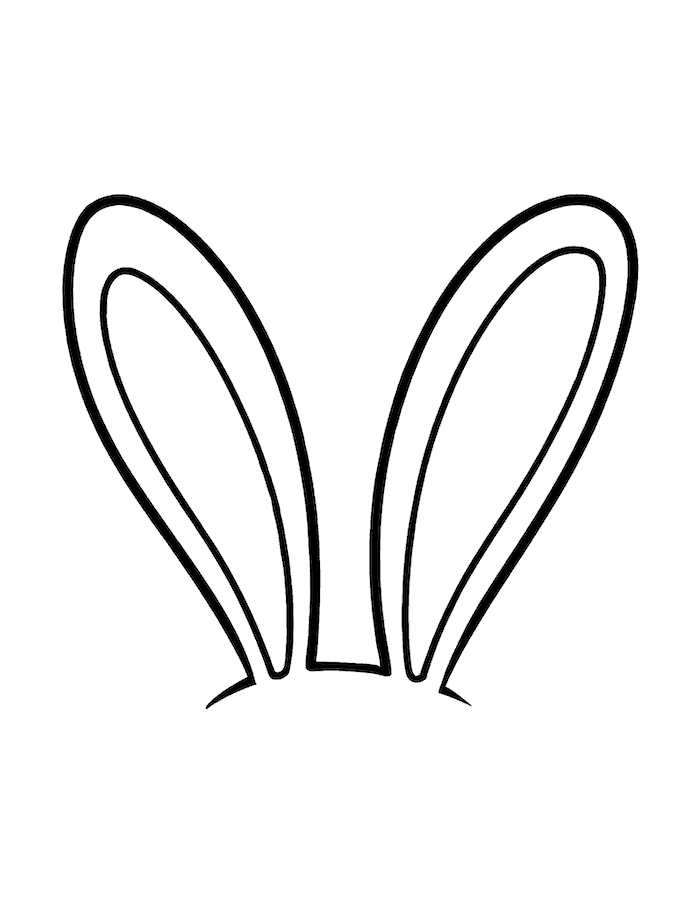 Bunny Ears Template