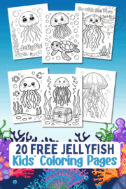 20 Free Printable Jellyfish Coloring Pages for Kids - Prudent Penny Pincher