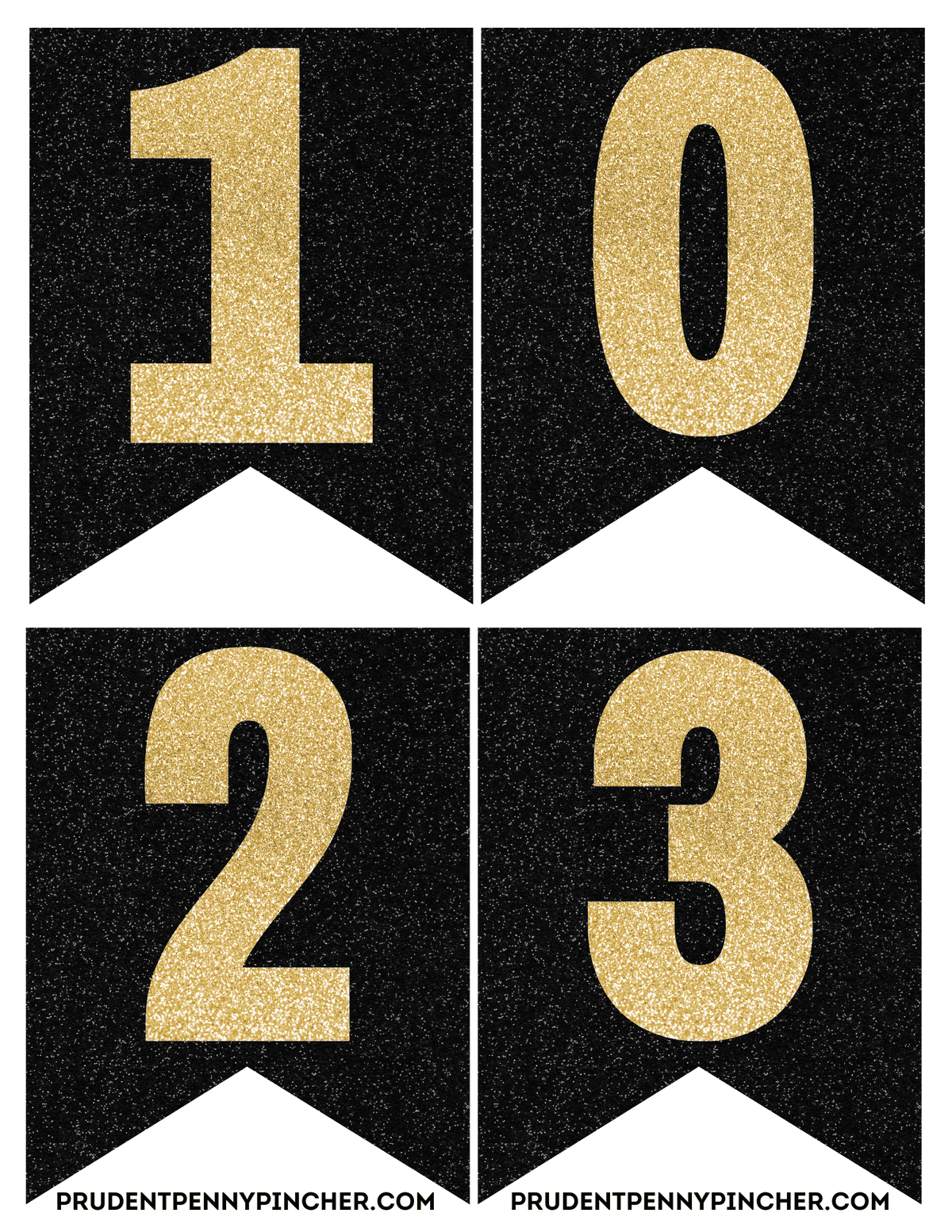 1, 0, 2, and 3 in black and gold