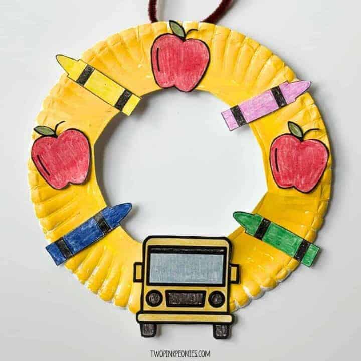 30 Easy Back to School Crafts for Preschoolers - Prudent Penny Pincher