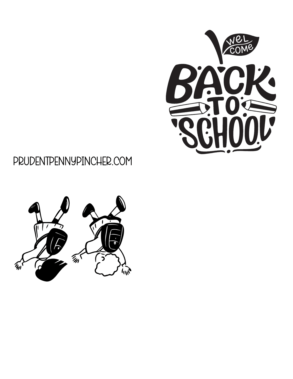 Apple Welcome Back to School Card