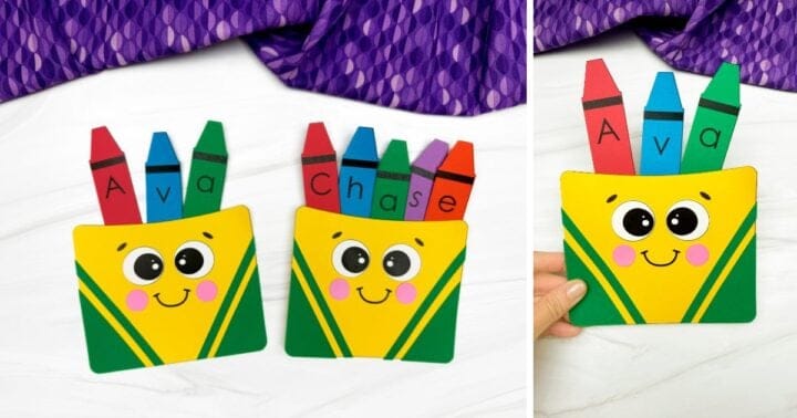 30 Easy Back to School Crafts for Preschoolers - Prudent Penny Pincher