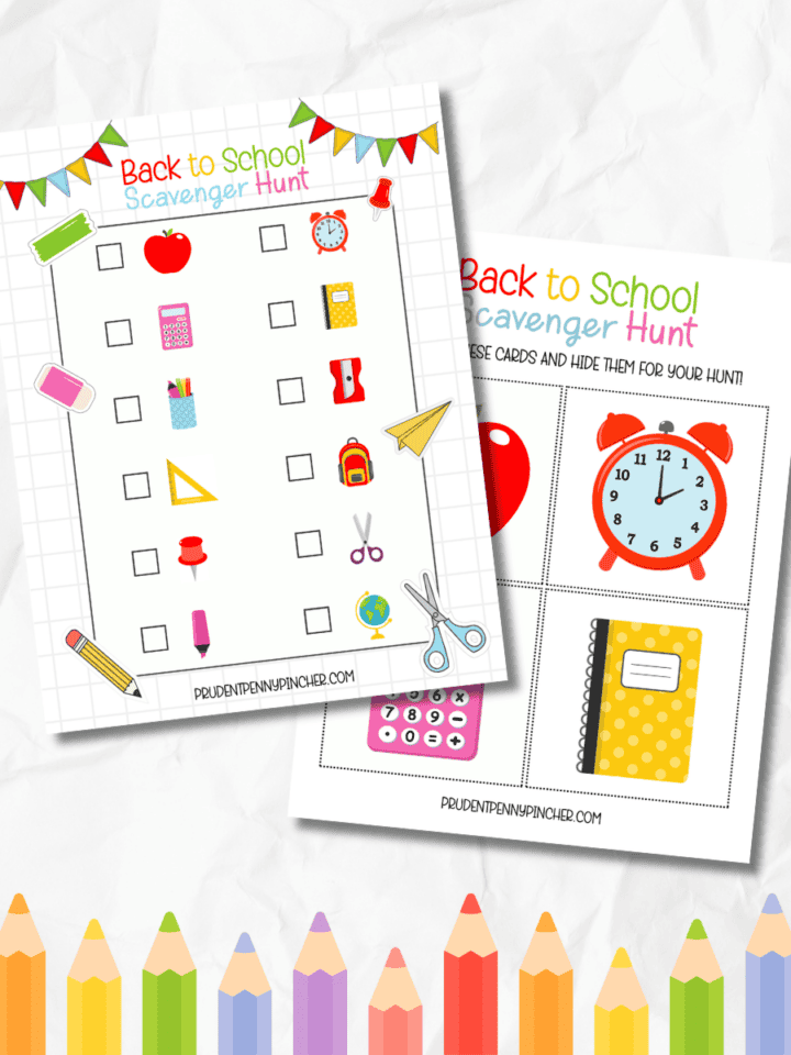 Free Printable Back to School Gift Tags - Prudent Penny Pincher