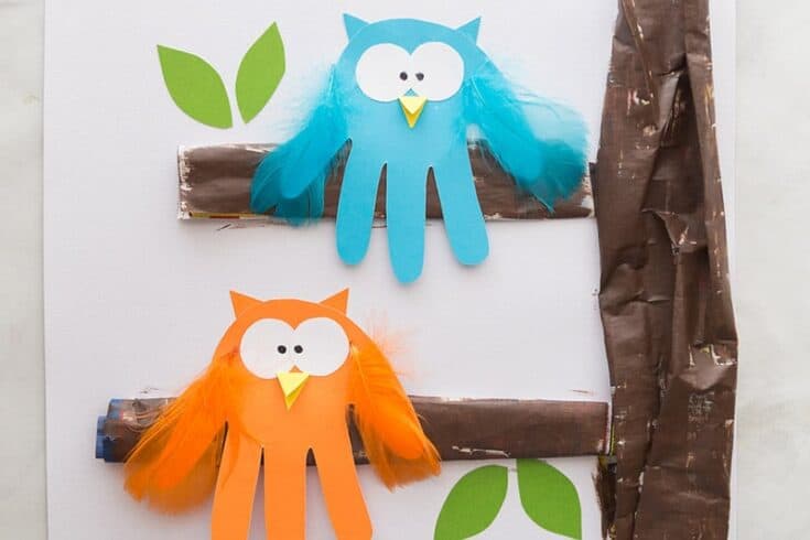 Image for Owl Handprint