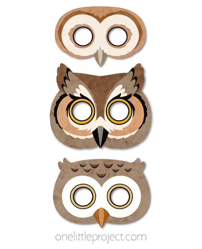 Image for Free Printable Owl Mask