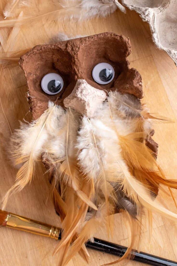 Image for Egg Carton Owl