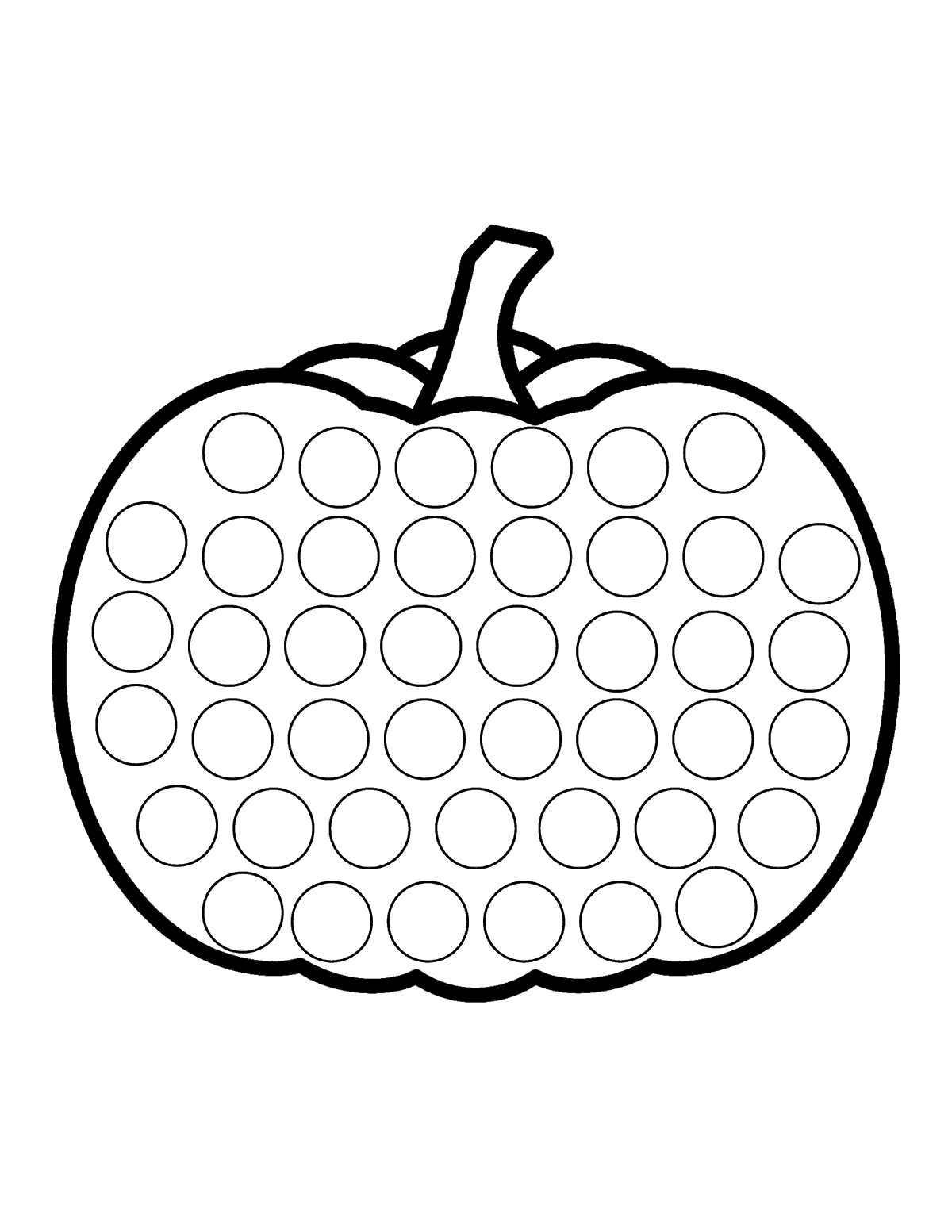 pumpkin worksheet