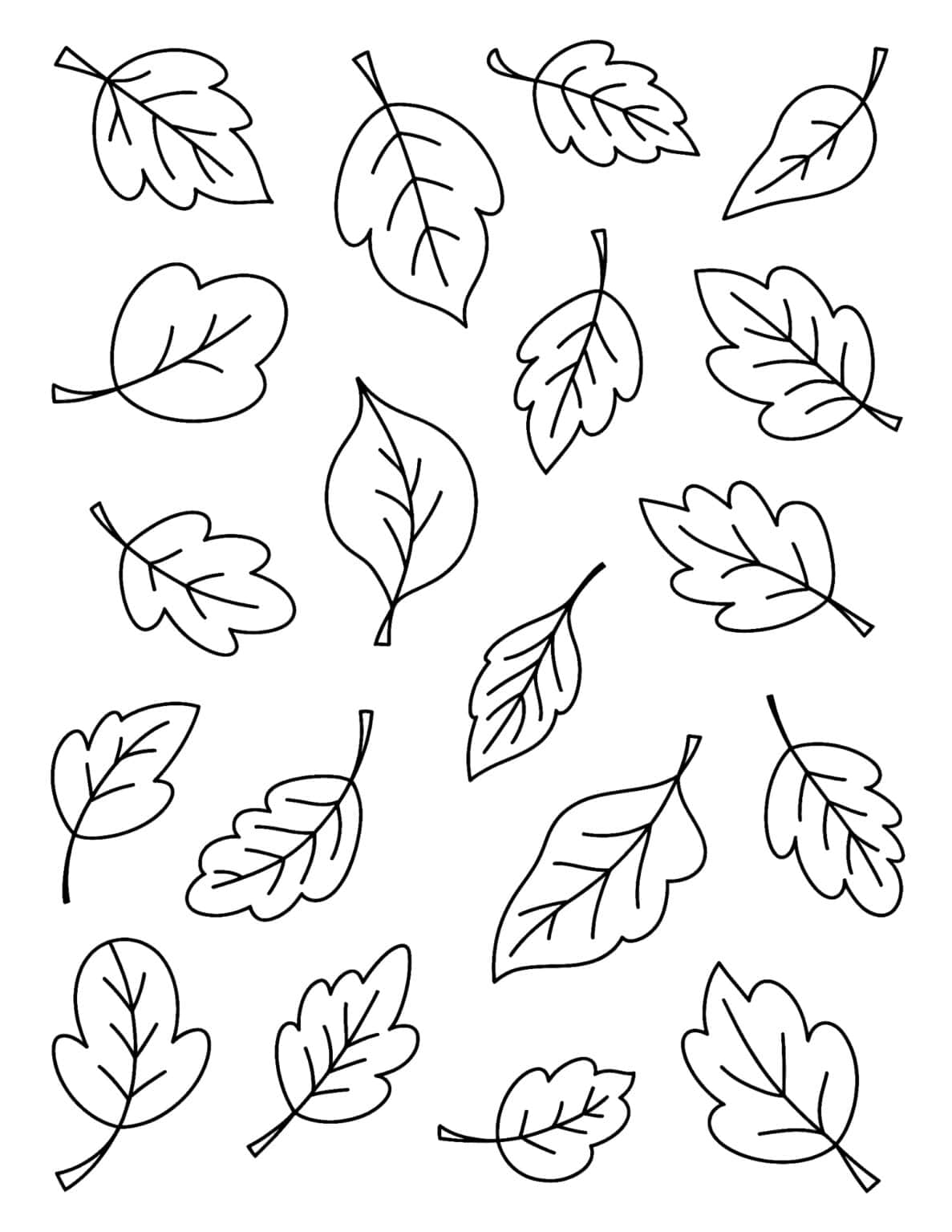100+ Free Printable Fall Coloring Pages for Kids - Prudent Penny Pincher