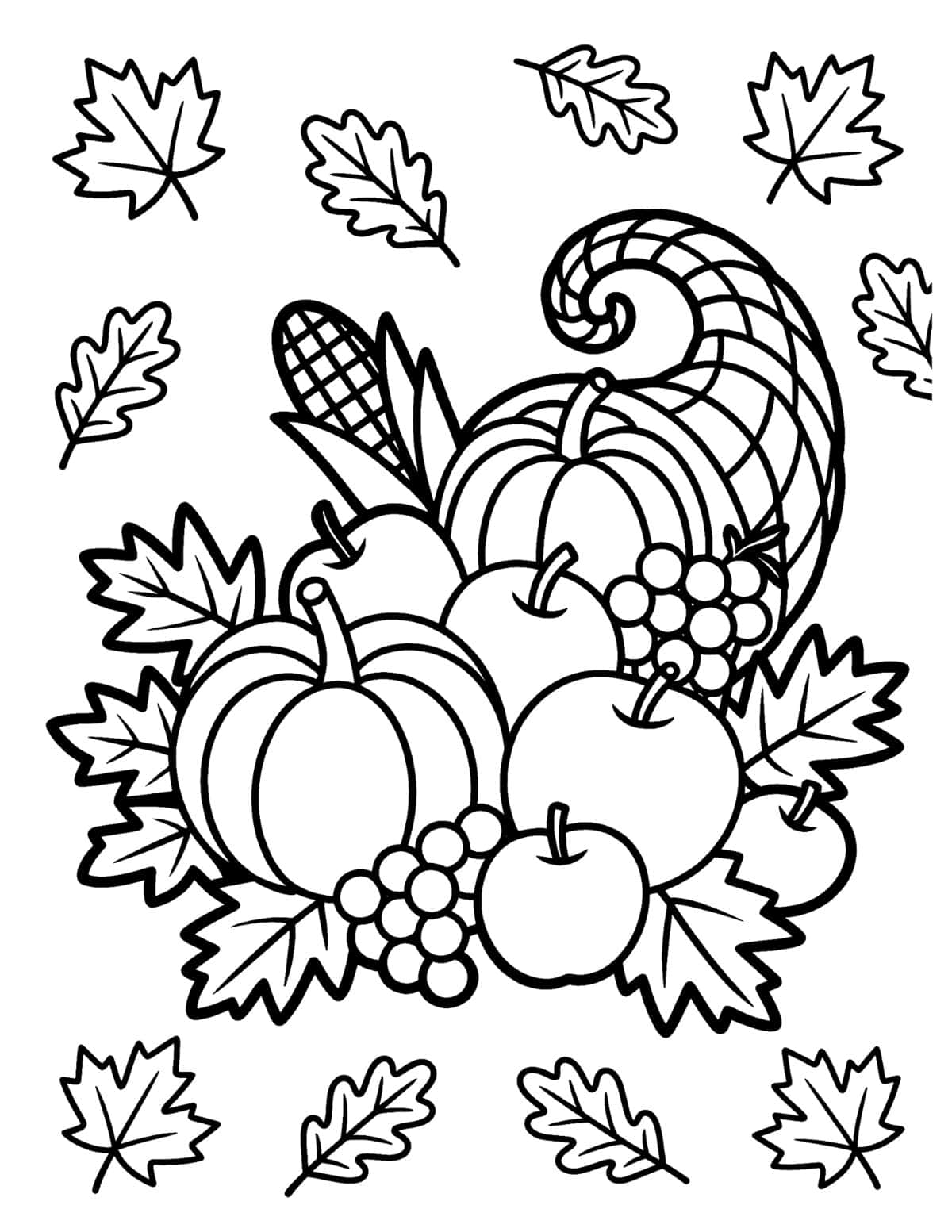 Autumn cornucopia