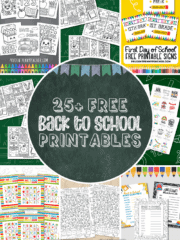Free Printable Back to School Bookmarks to Color for Kids - Prudent ...