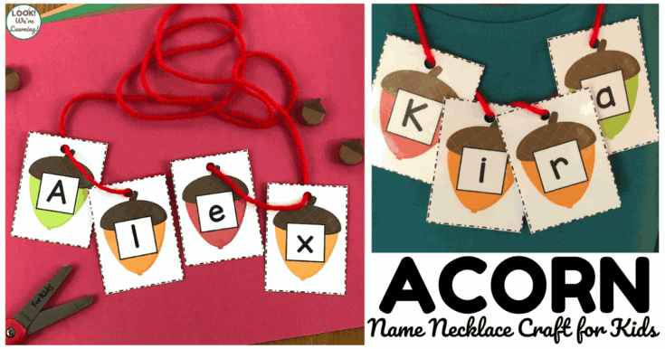 Image for Name Acorn Necklace