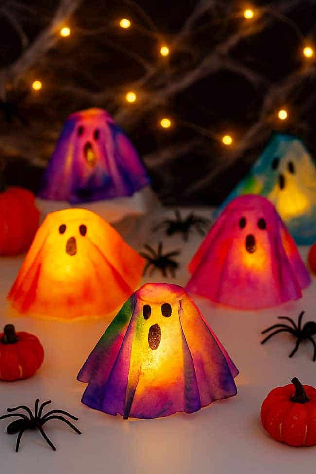 Image for Glowing Coffee Filter Ghosts