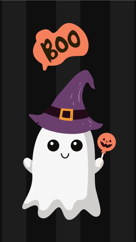 Cute Witch Ghost