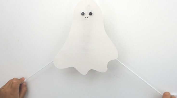 Image for Flying Construction Paper Ghosts