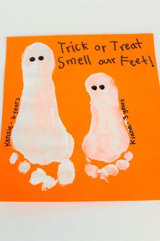 Image for Footprint Craft for Preschoolers